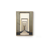 Modern Industrial Abstract Visual Canvas Painting
