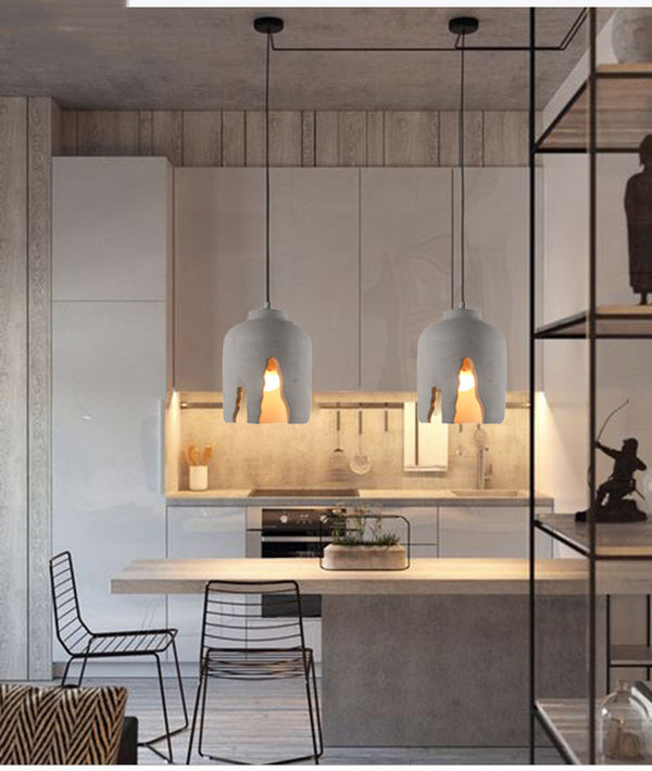 Nordic Simple Modern Creative Industrial Style Personality Cement Lamp