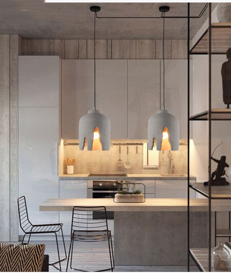 Nordic Simple Modern Creative Industrial Style Personality Cement Lamp