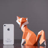 Modern Minimalist Fox Animal Ornaments