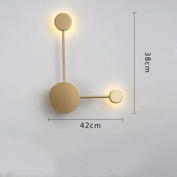 Modern minimalist wall lamp