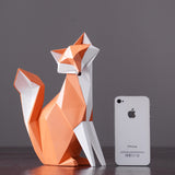 Modern Minimalist Fox Animal Ornaments